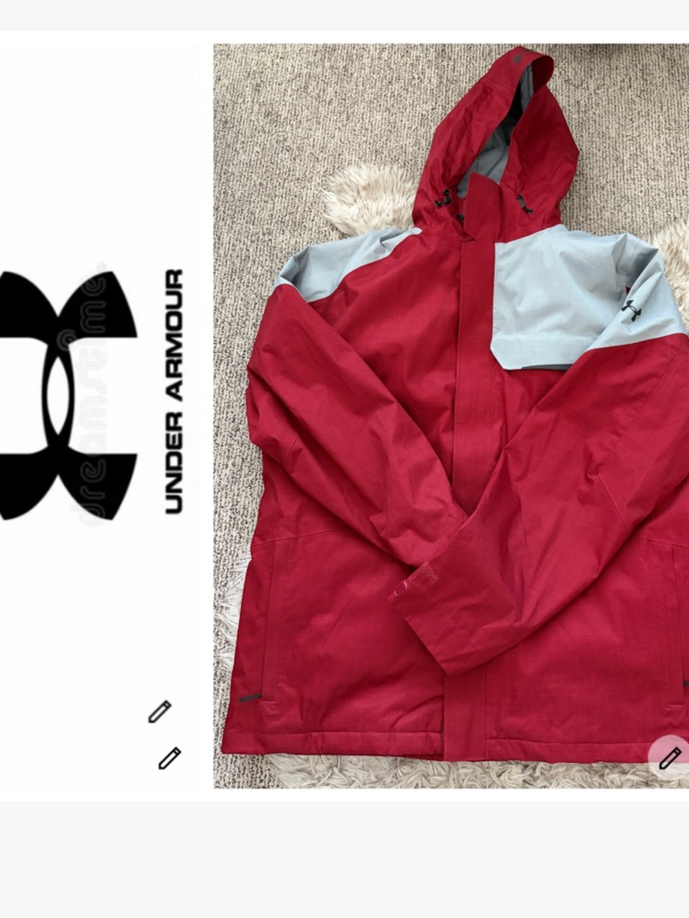 Under Armour Cold Gear Infrared 3 in 1 Tripper Jacket ECU
